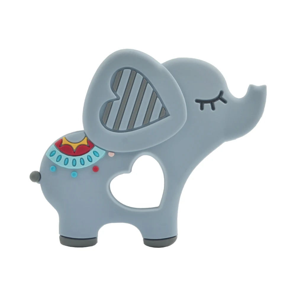 Elephant Silicone Baby Teether