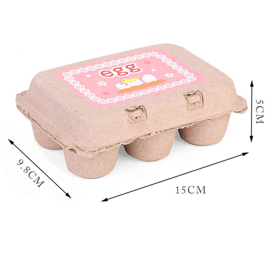 Wooden Kitchen Toys - Eggs
