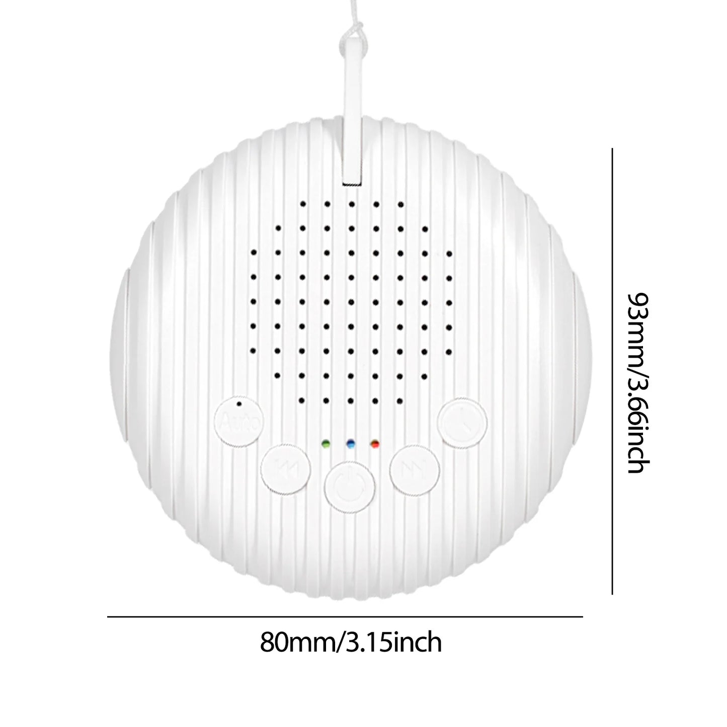 Baby White Noise Machine USB Rechargeable | Sleep Soother Sound Machine