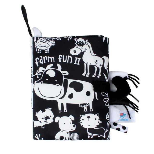 Baby Cloth Montessori Sensory Books
