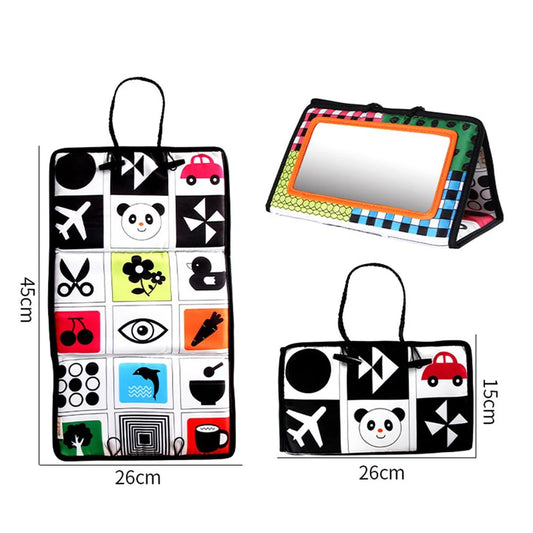 Black and White Tummy Time Mirror