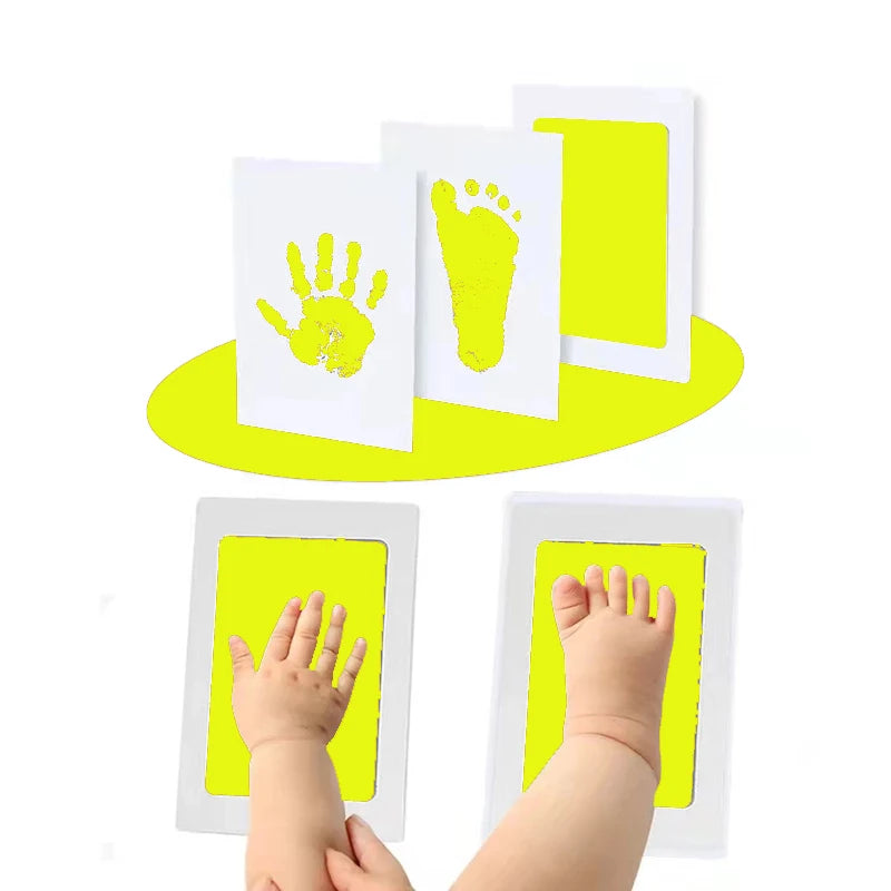 Newborn Baby Hand & Footprint Kit – Clean Touch Ink Pad