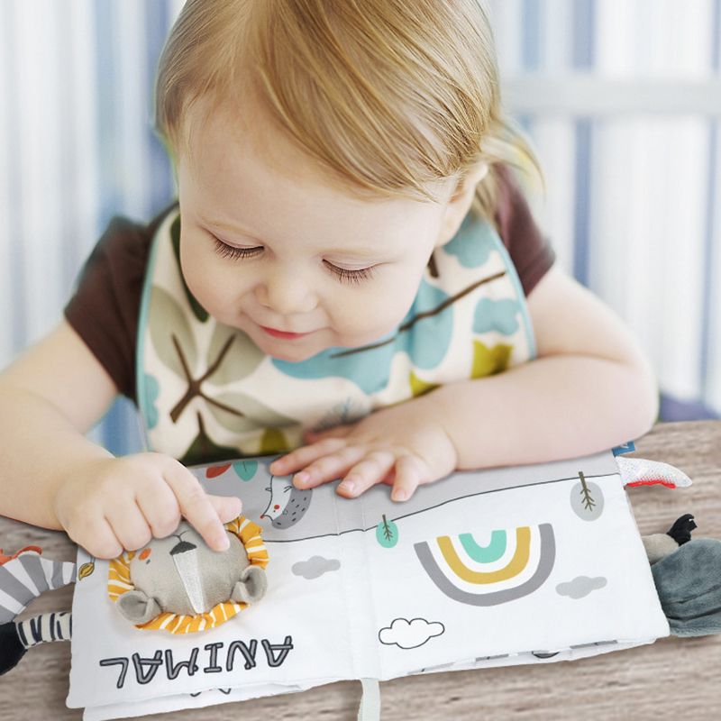 Baby Cloth Montessori Sensory Books