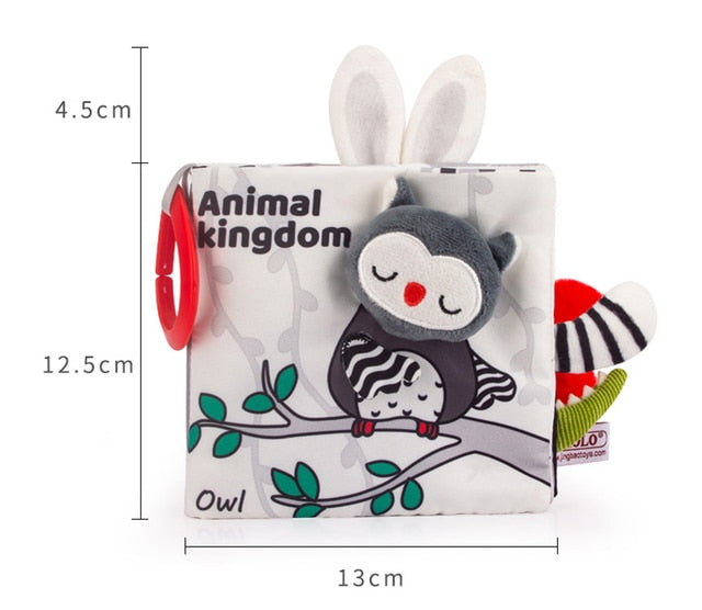Baby Cloth Montessori Sensory Books
