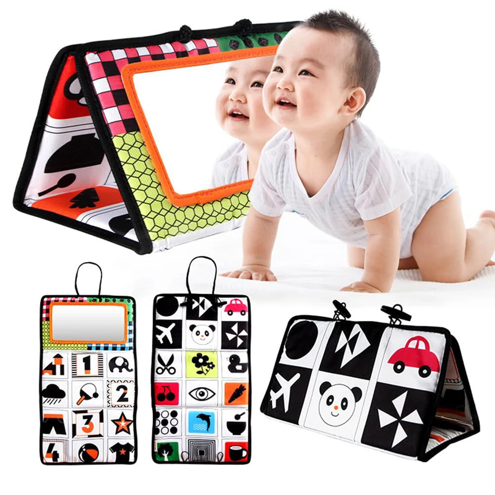Black and White Tummy Time Mirror