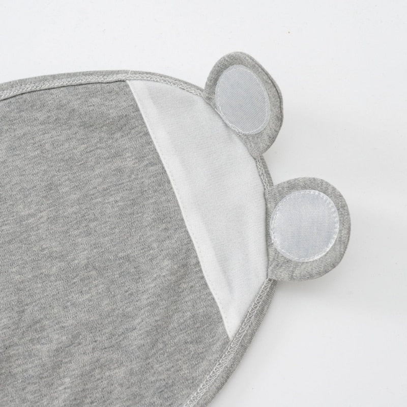 Cotton Baby Swaddle Wrap with Hat - Rocket