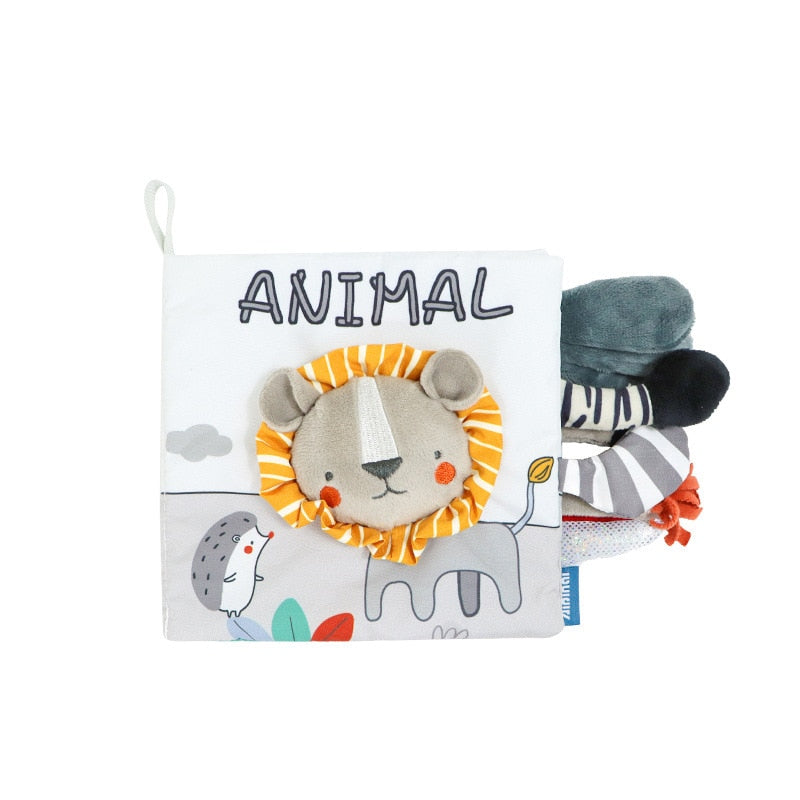 Baby Cloth Montessori Sensory Books
