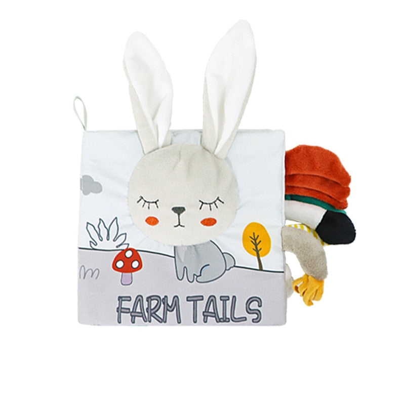 Baby Cloth Montessori Sensory Books