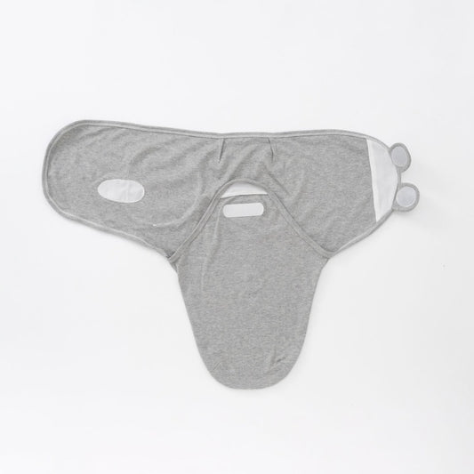 Cotton Baby Swaddle Wrap with Hat - Horseshoe