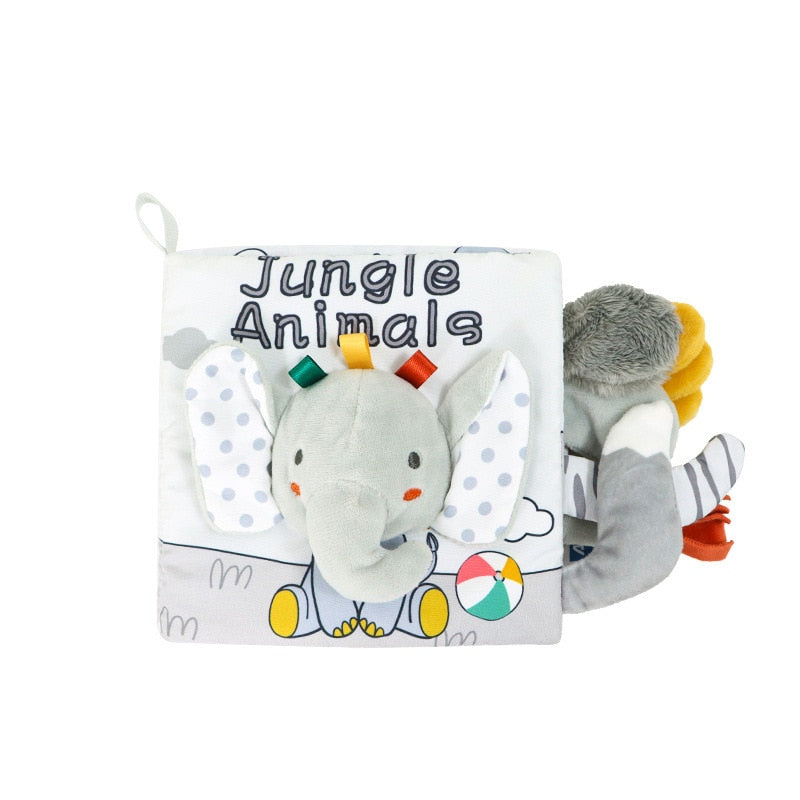 Baby Cloth Montessori Sensory Books