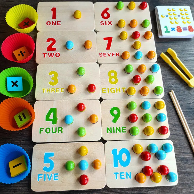 Montessori Arithmetic Math Toy Set
