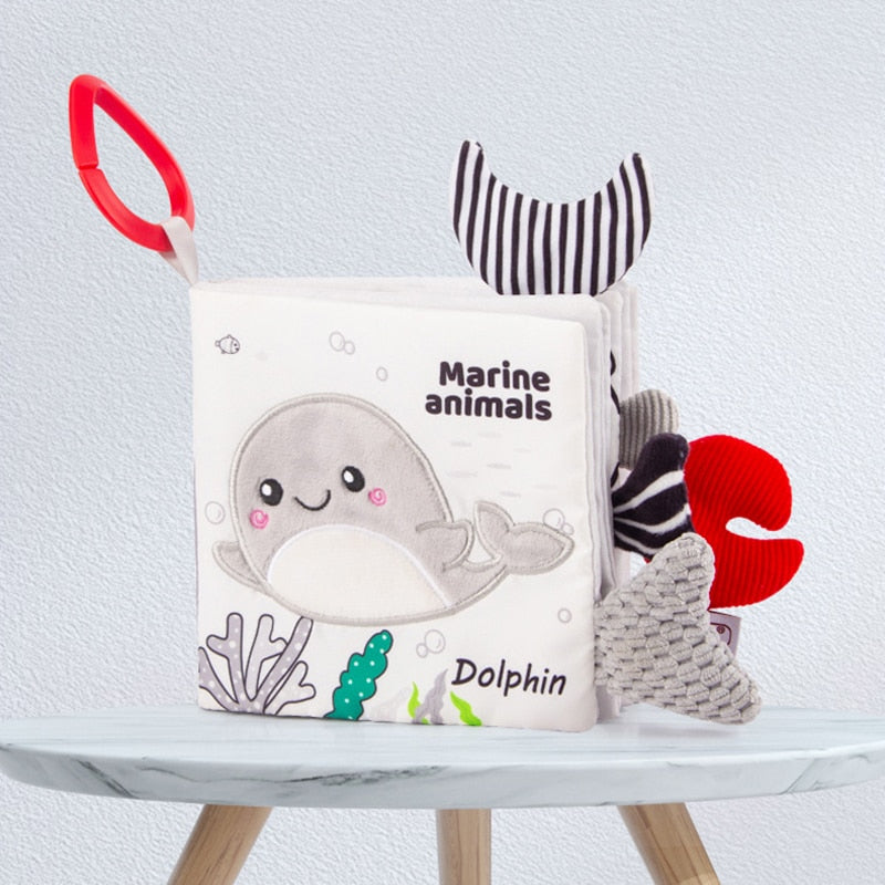 Baby Cloth Montessori Sensory Books