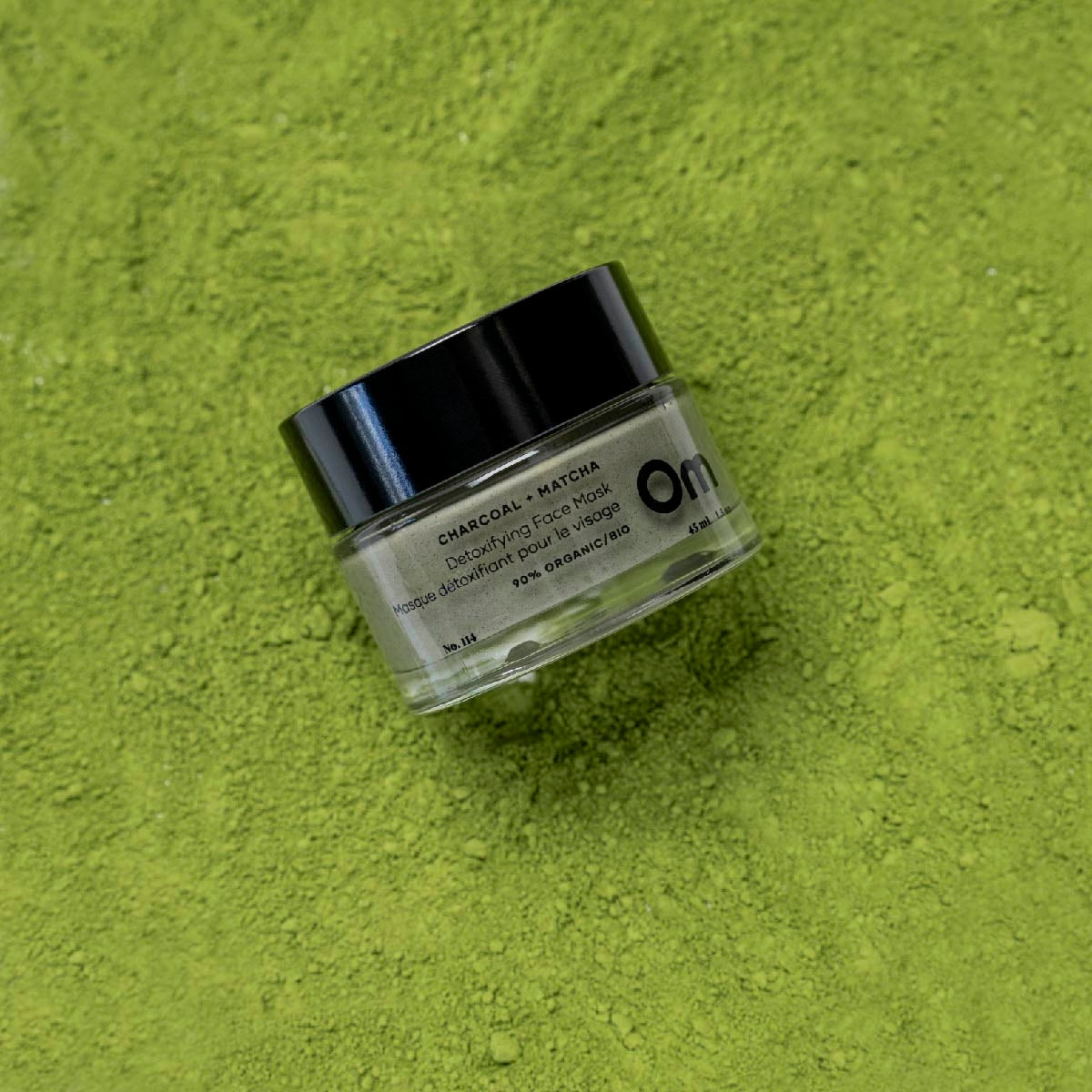 Charcoal + Matcha Detoxifying Face Mask