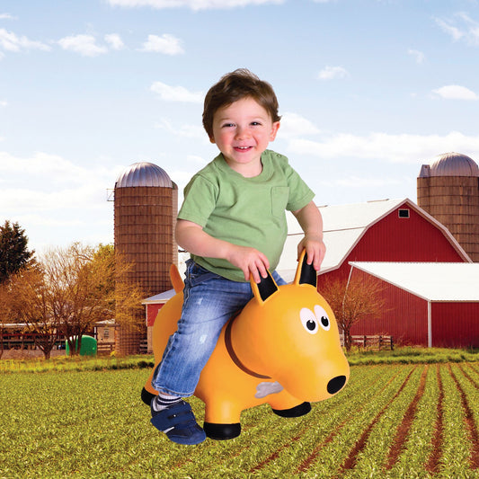 Hopper Town Farm Hopper: Yellow Dog