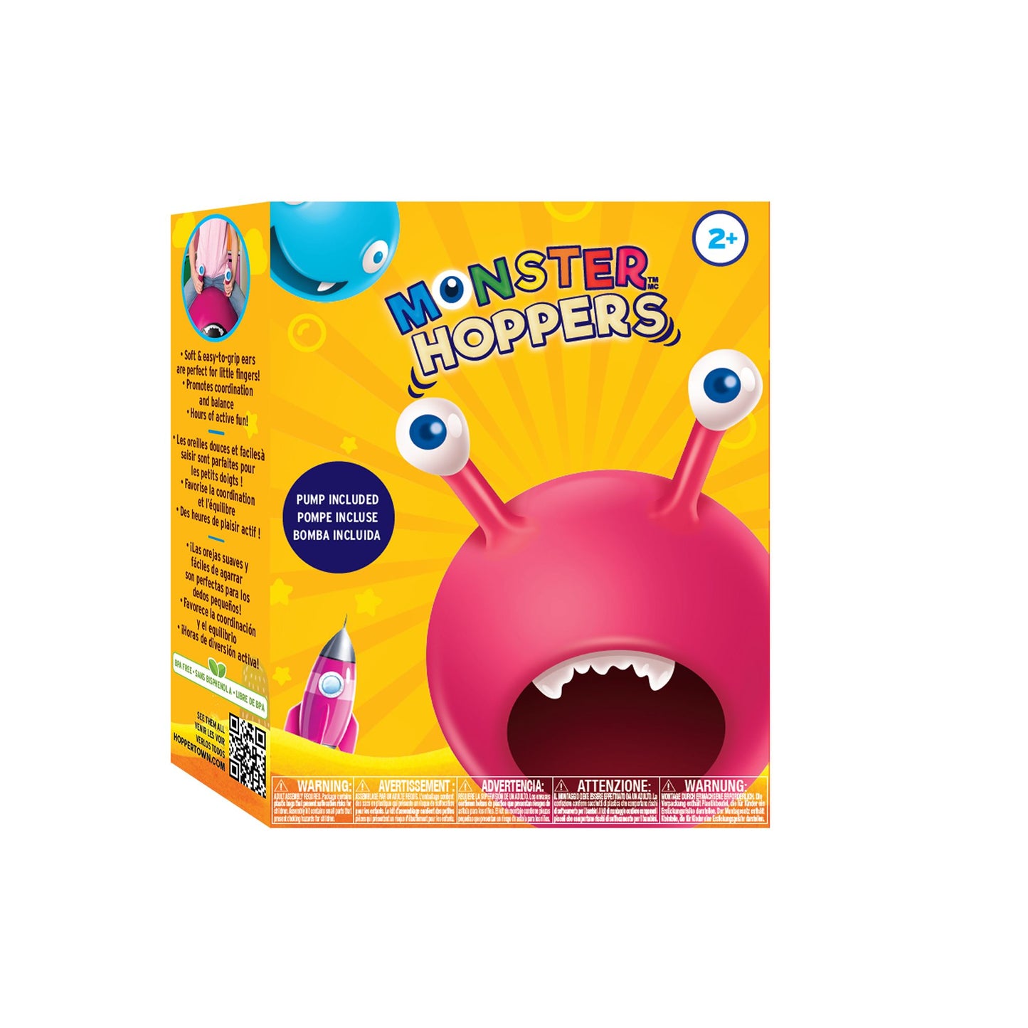 Hopper Town Monster Hopper: Glupy Pink