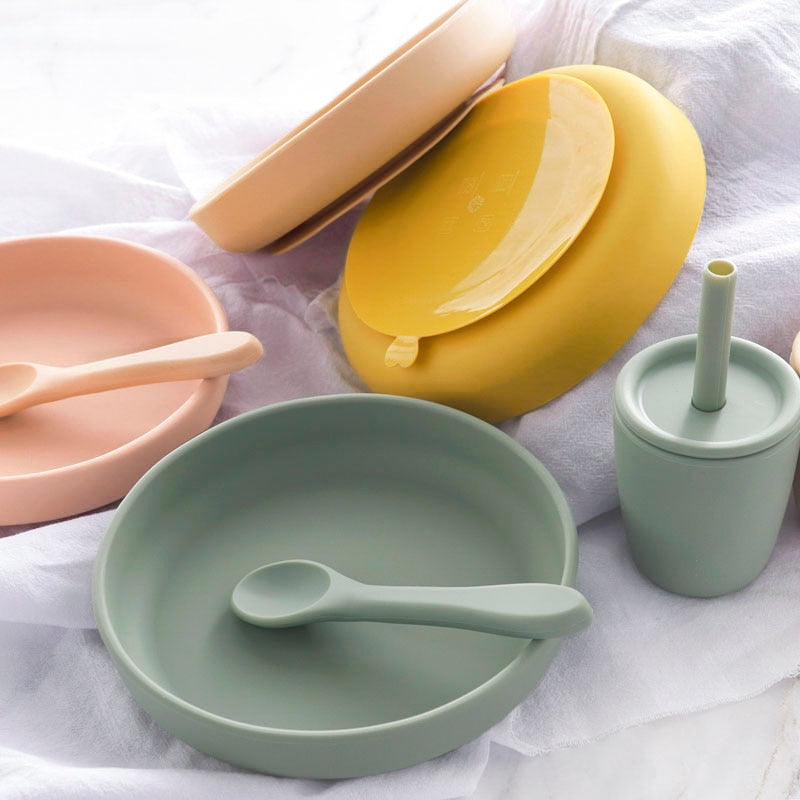 Baby Silicone Food Bowl - ittybittybubba