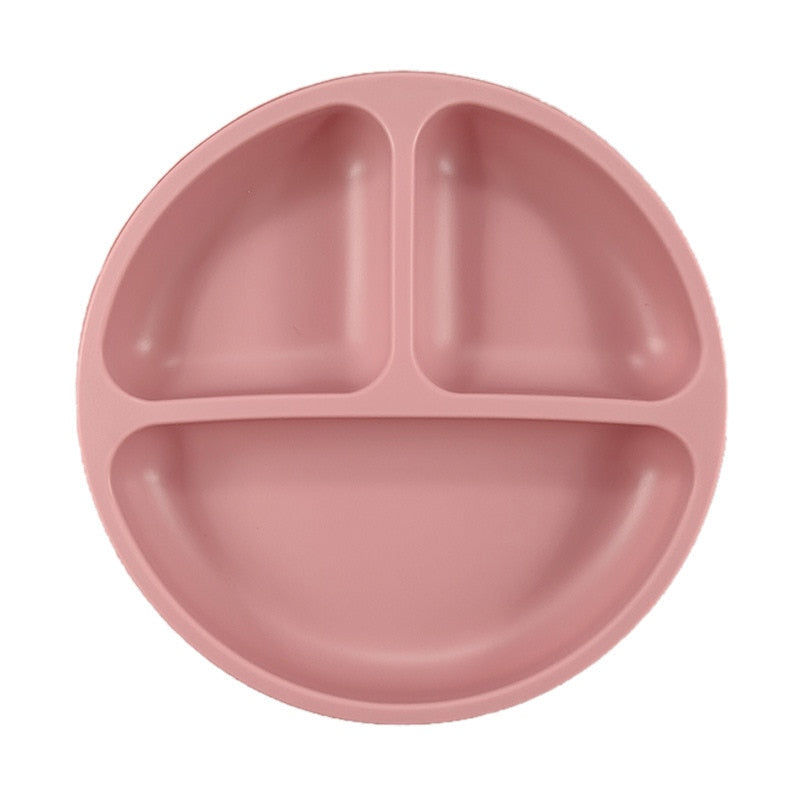 Baby Silicone Feeding Plate - ittybittybubba
