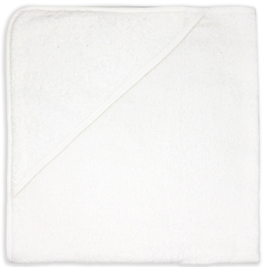 Baby's Hooded Towel - White