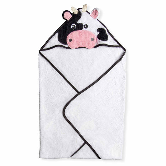 Baby's Hooded Towel - Cow