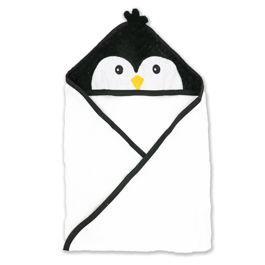 Baby's Hooded Towel - Penguin