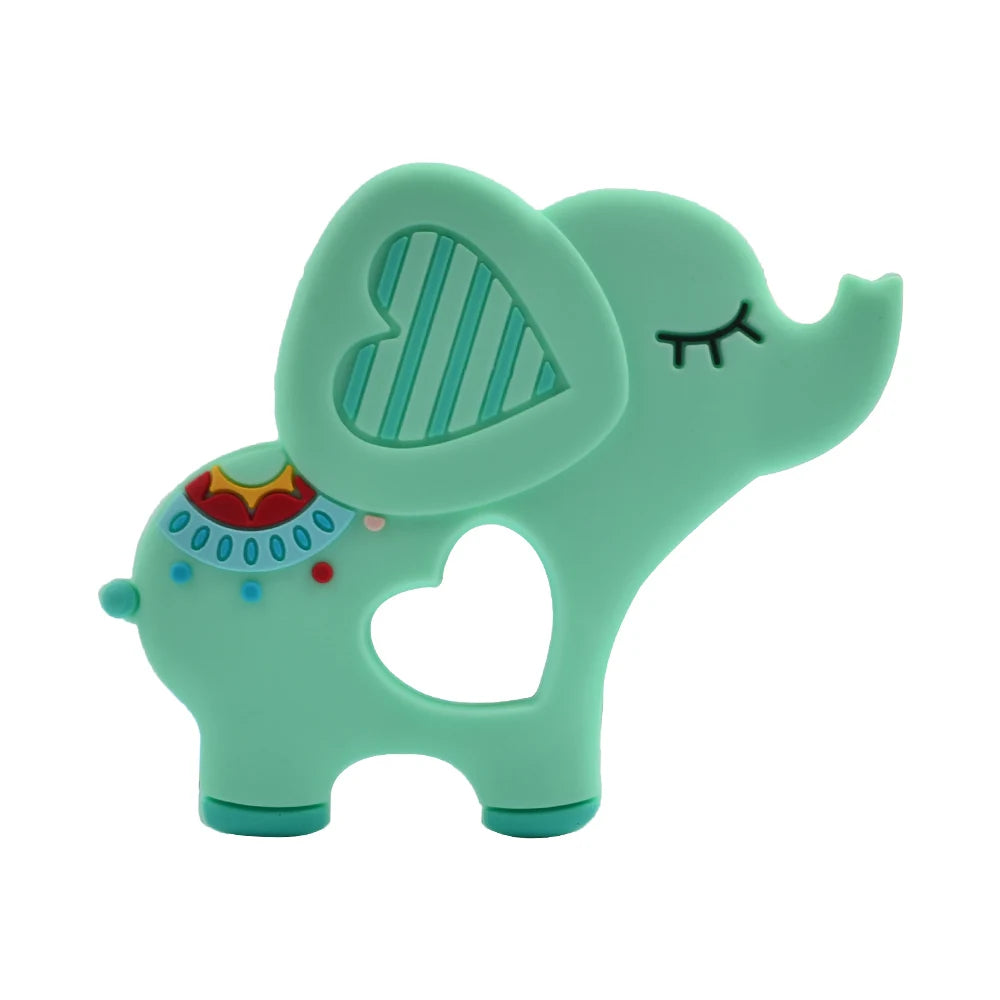 Elephant Silicone Baby Teether