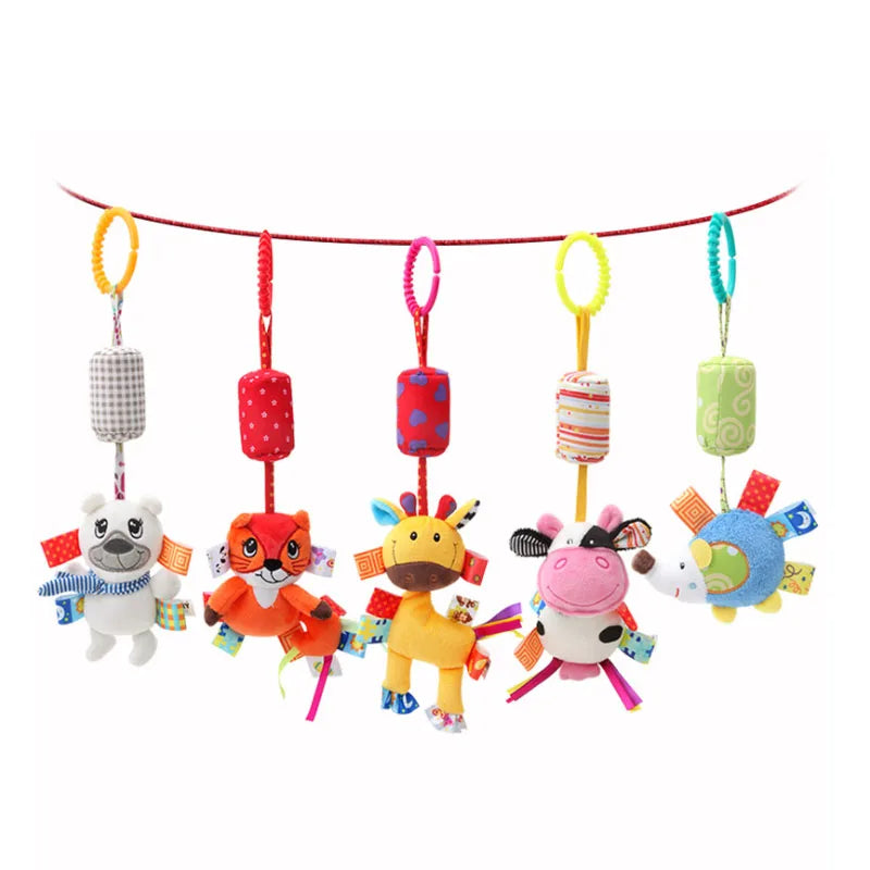 Baby Cute Animal Rattles Mobiles