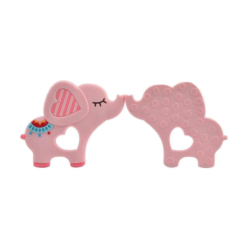 Elephant Silicone Baby Teether