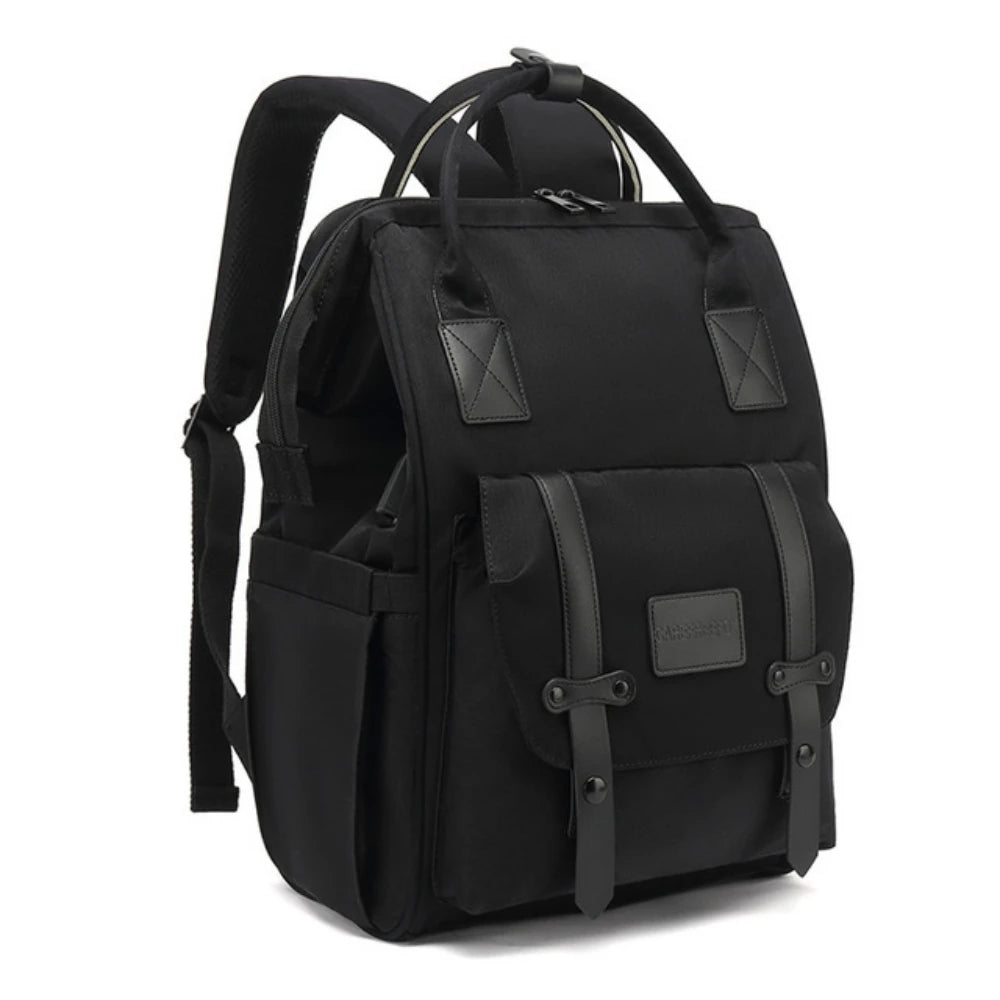2-Layer Waterproof Diaper Bag Backpack – Large Storage Travel Organizer