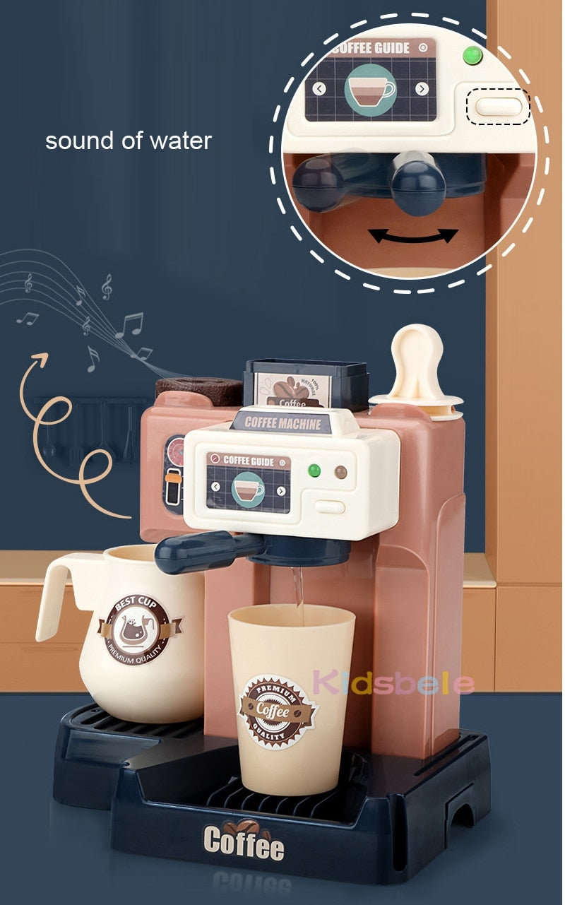 Kids Coffee Machine Toy Set
