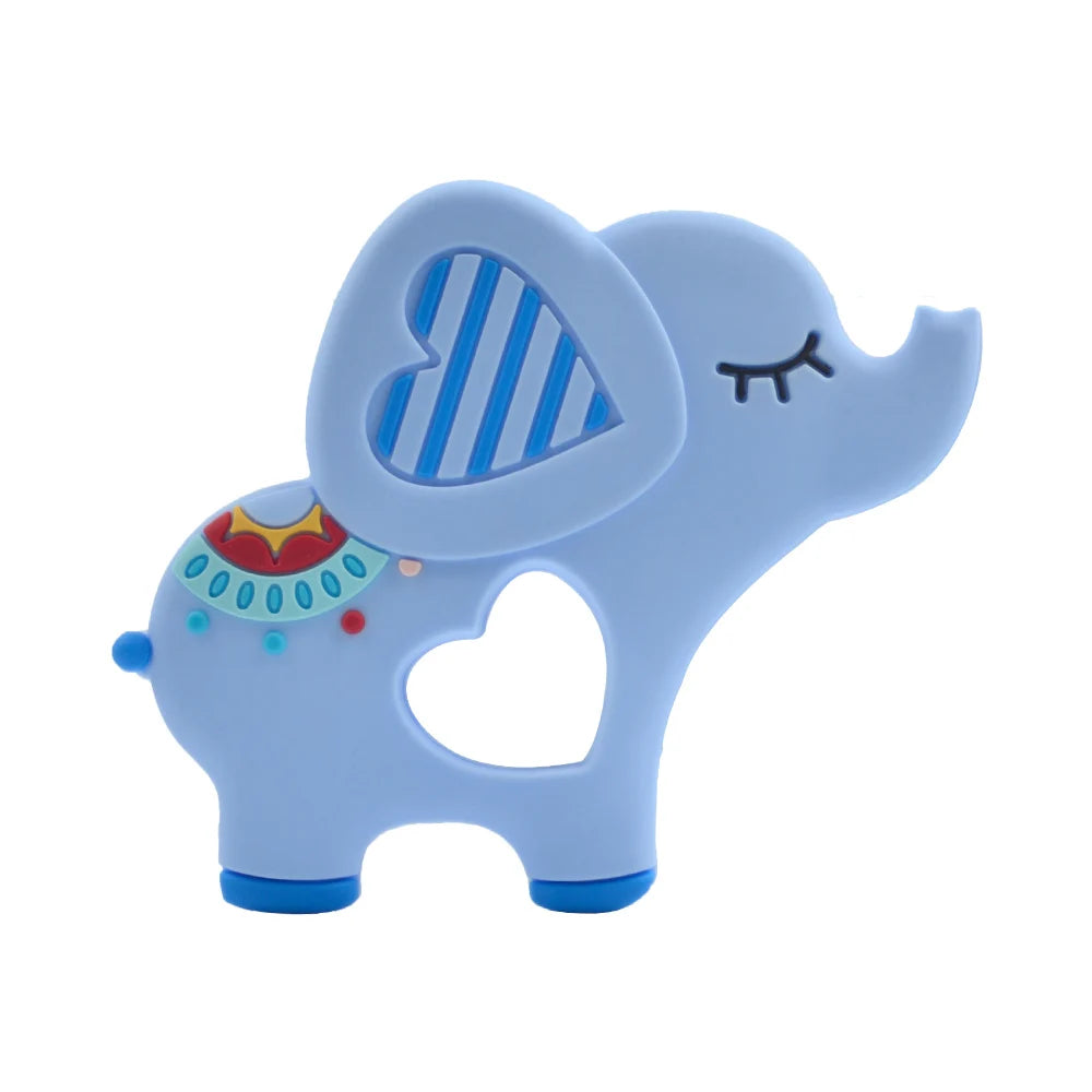 Elephant Silicone Baby Teether
