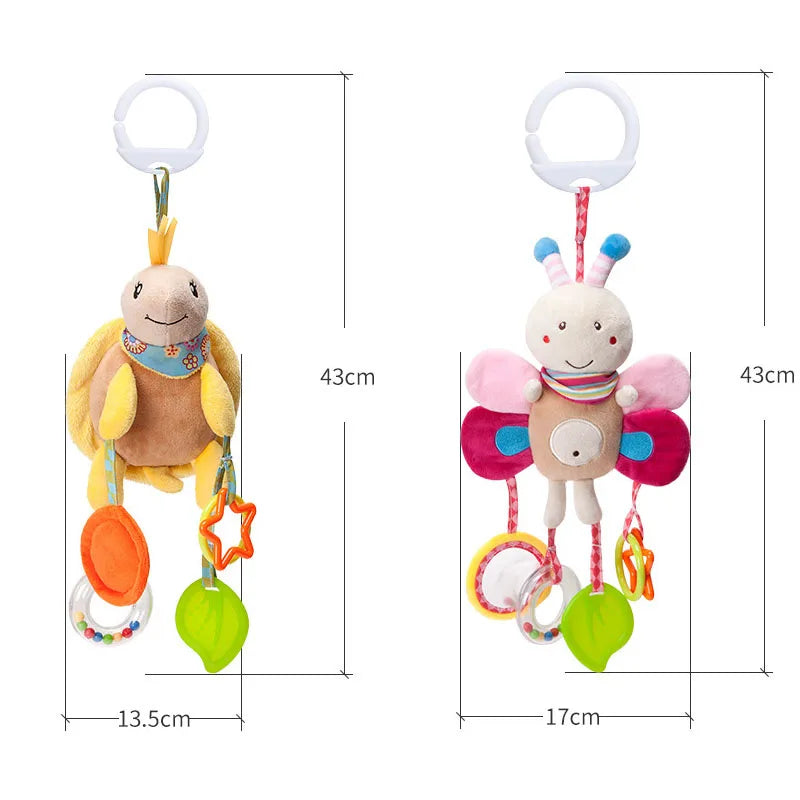 Baby Cute Animal Rattles Mobiles
