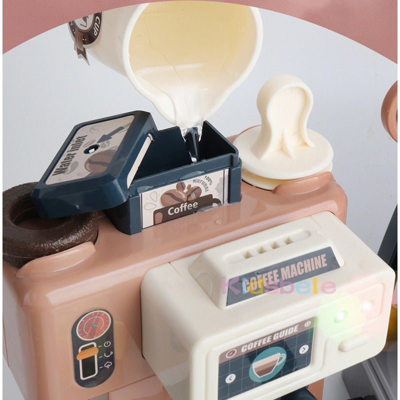 Kids Coffee Machine Toy Set