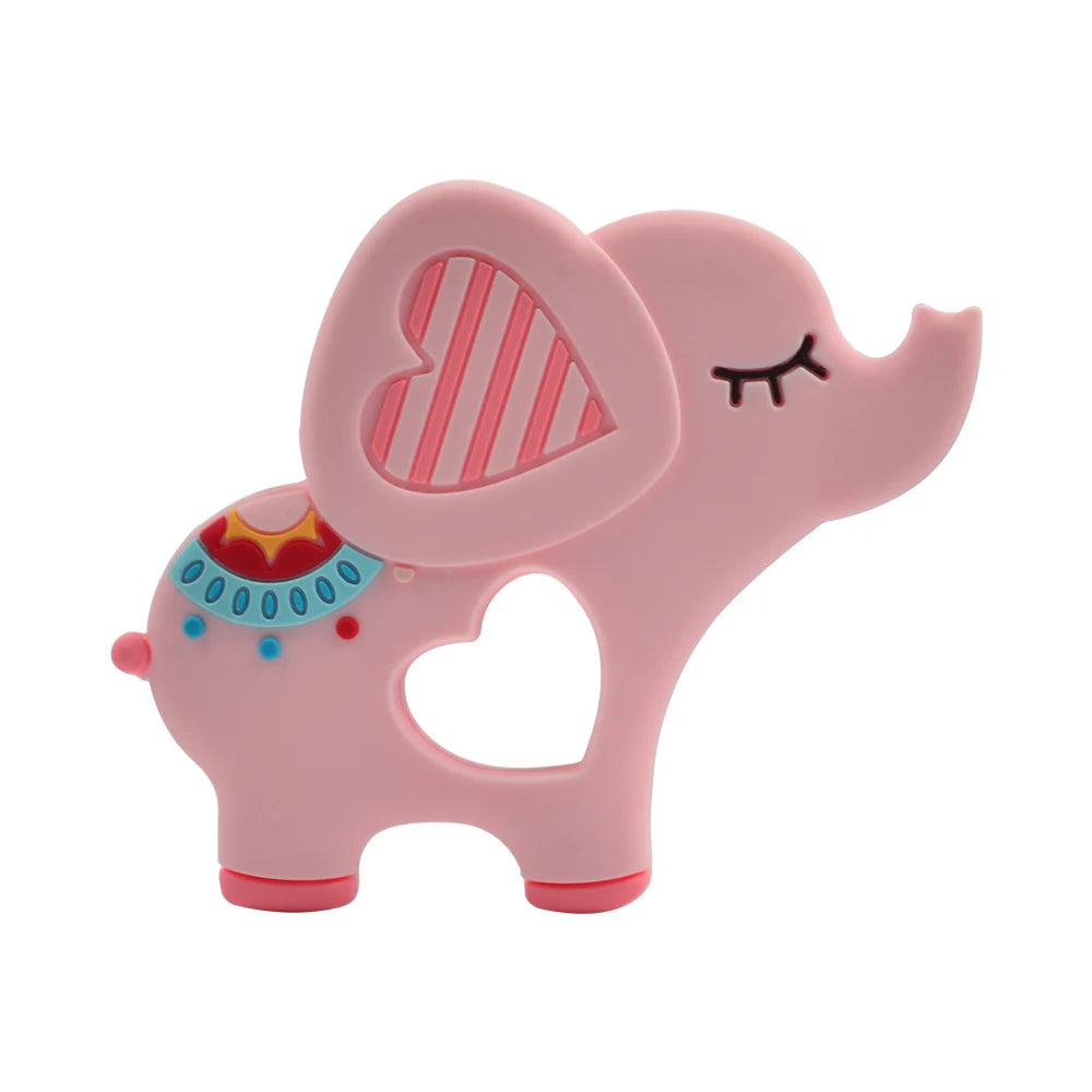 Elephant Silicone Baby Teether