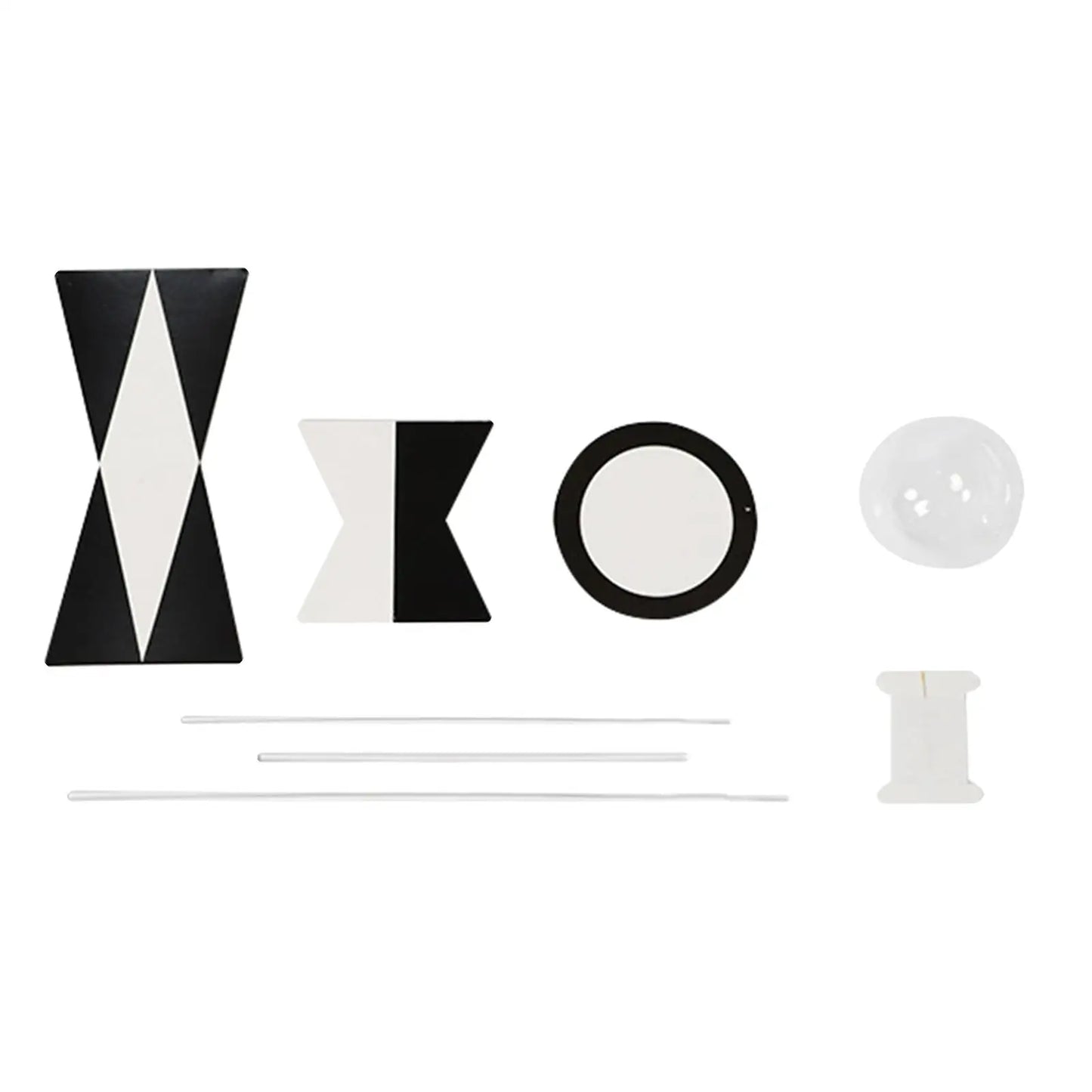 Montessori Black & White Mobile – Infant Visual Development Toy