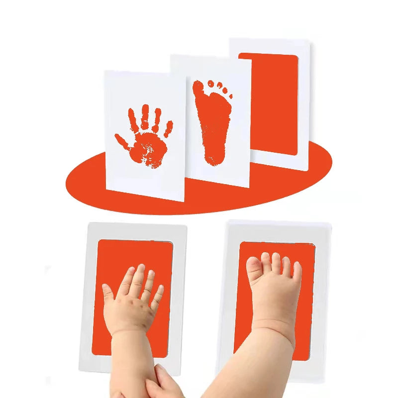Newborn Baby Hand & Footprint Kit – Clean Touch Ink Pad