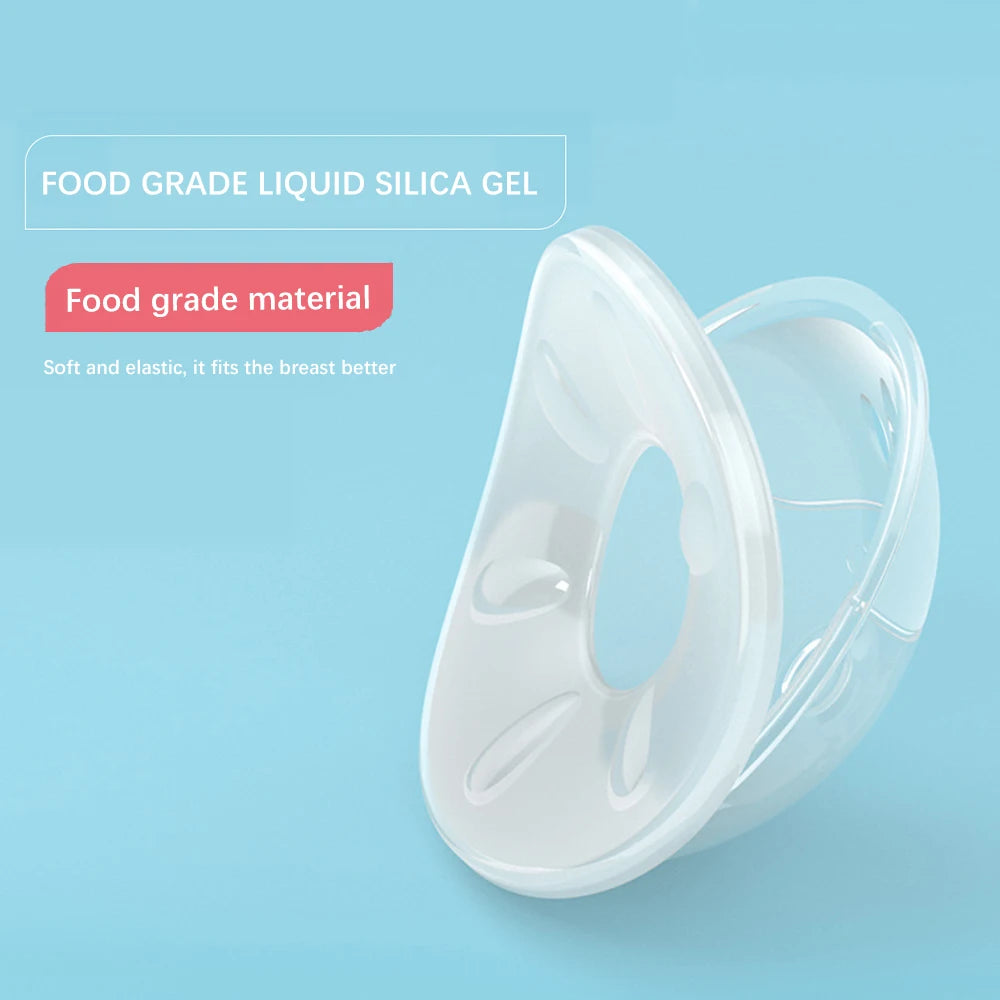 Wearable Anti-spill Silicone Nipple Pads