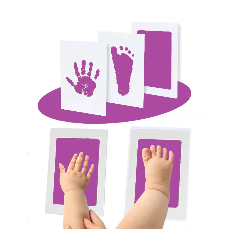 Newborn Baby Hand & Footprint Kit – Clean Touch Ink Pad