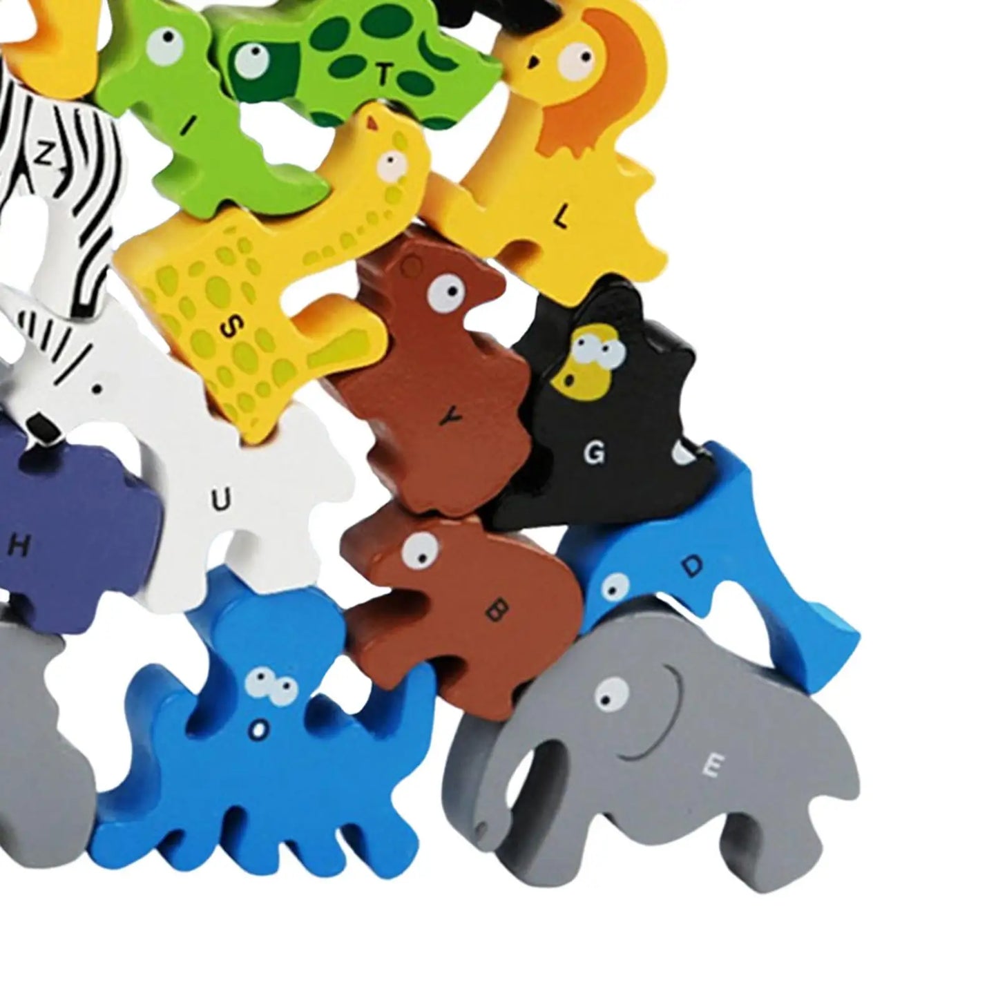 Fine Motor Skills Balance Game – Wooden Stacking Blocks