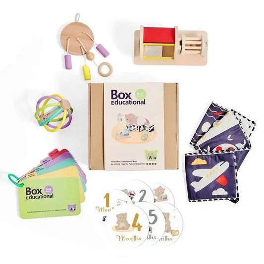 Learn & Play Kit - The Discover Box (0–6 Months)