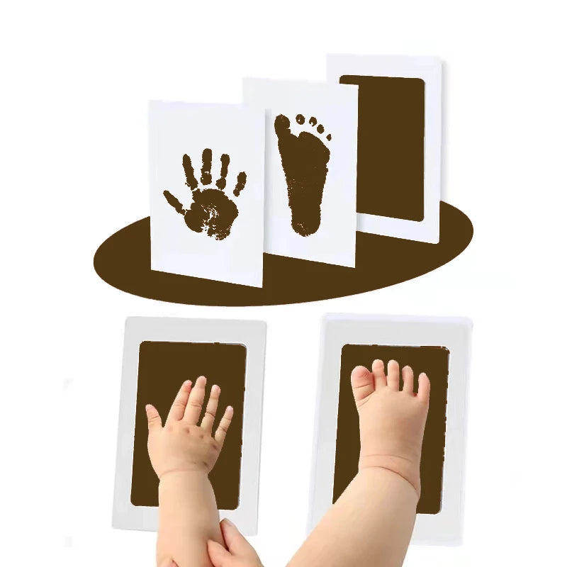 Newborn Baby Hand & Footprint Kit – Clean Touch Ink Pad