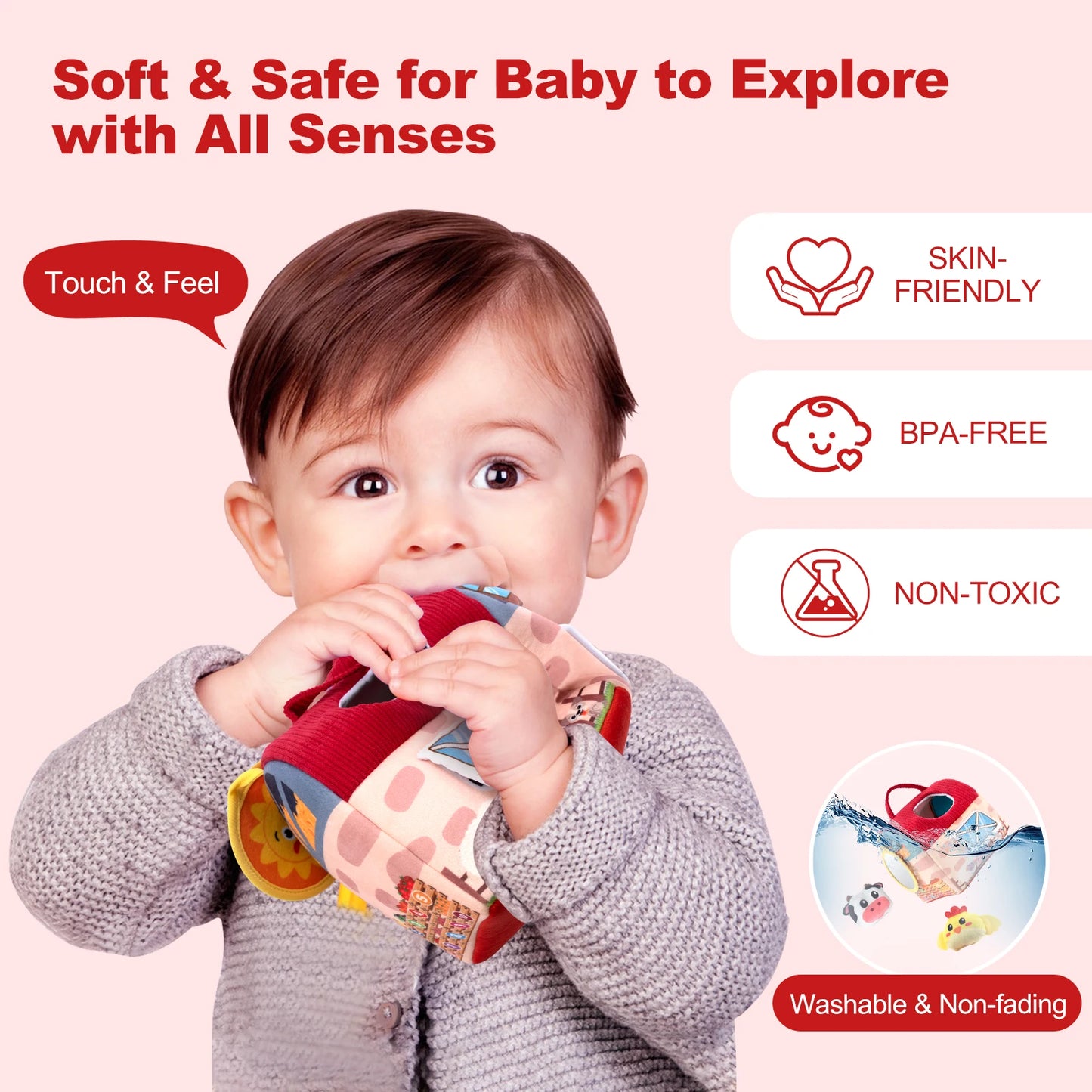 Plush Surprise Barn with Farm Animals