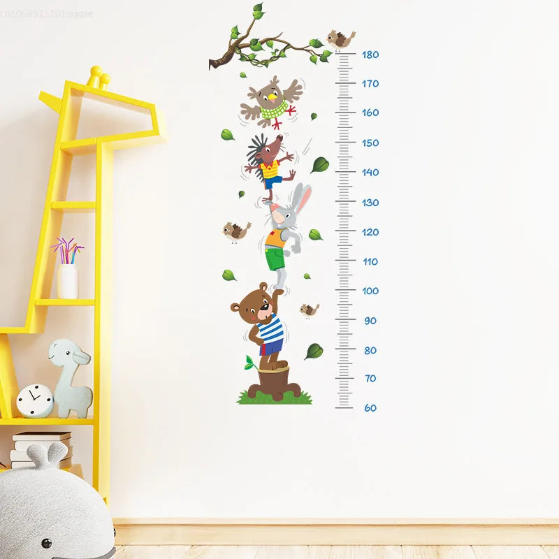 Baby Nursery Growth Chart Wall Sticker