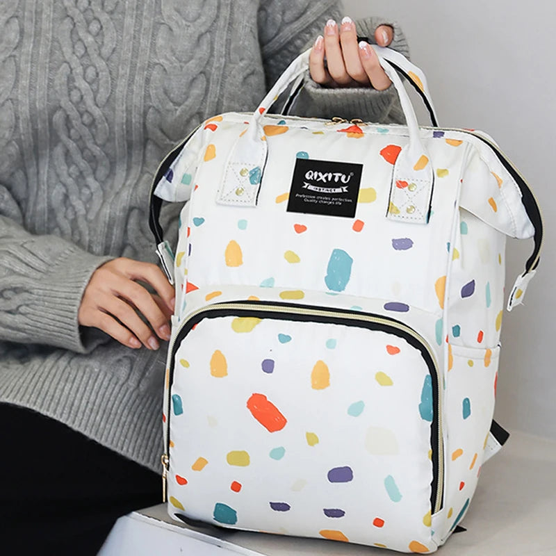 Large Capacity Diaper Backpack