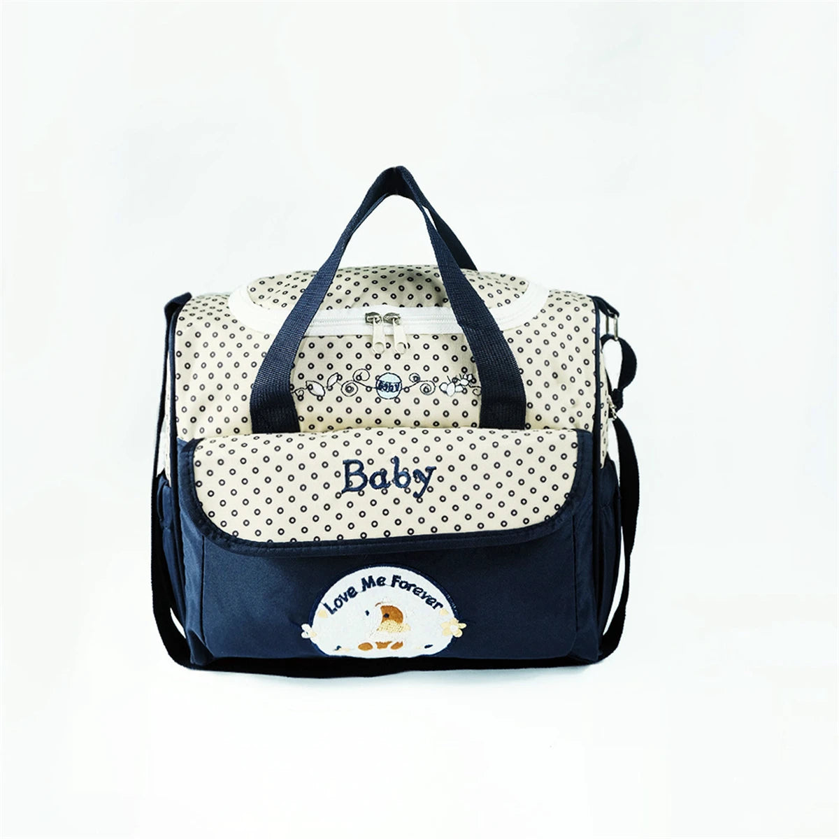 Five-Piece Mommy Bag Set – Diaper Bag with Travel Organizer