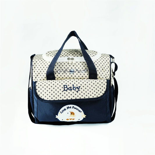 Five-Piece Mommy Bag Set – Diaper Bag with Travel Organizer
