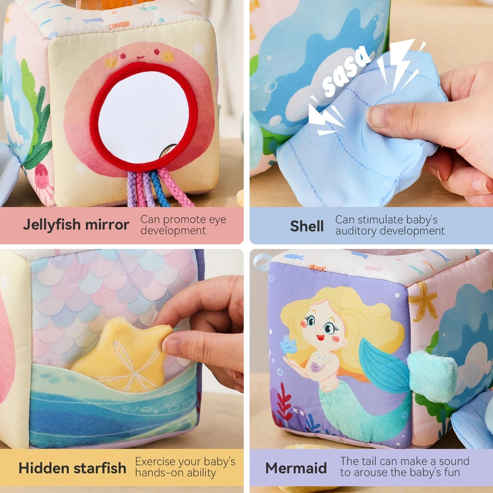 Montessori Baby Tissue Box Toy