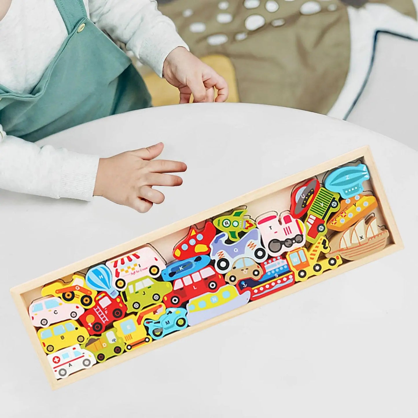 Fine Motor Skills Balance Game – Wooden Stacking Blocks