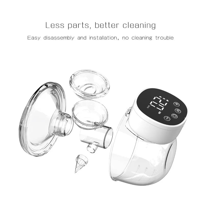 Wearable Electric Breast Pump – Hands-Free Portable Milk Collector