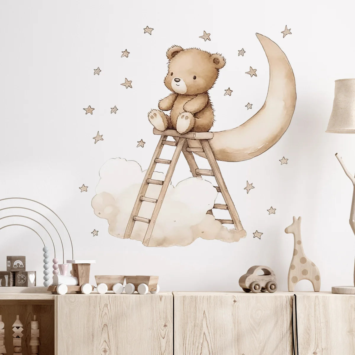 Nursery Wall Stickers Removable Vinyl Decals - Bears