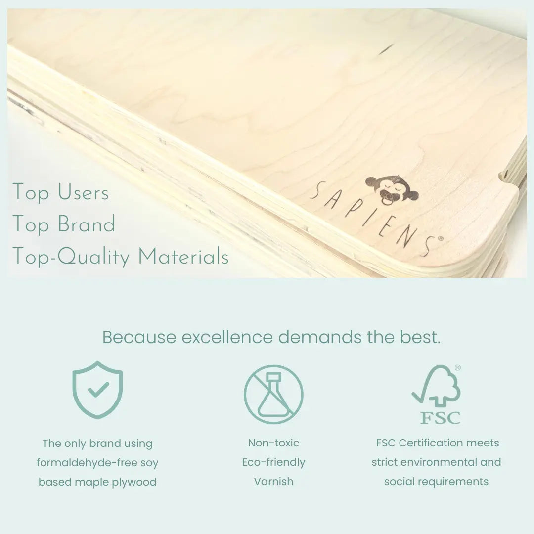 APPLE TWIN - Montessori Floor Bed with Rails & Shelves